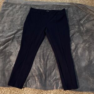 Hilary Radley Navy Skinny Pants